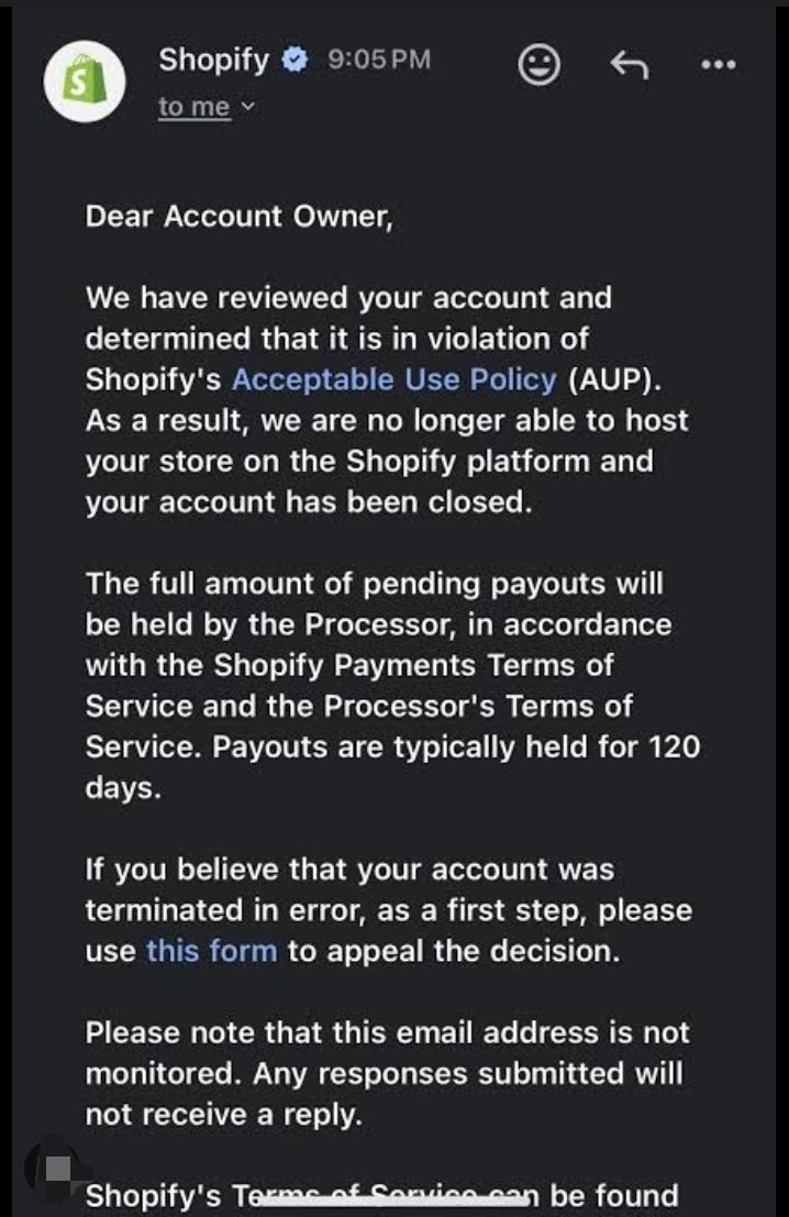 microtintin0's tweet photo. From account closure to payments activated.

Not every Shopify decision is the end of the road. In some cases, the outcome changes when the review reaches the right stage and the case is handled properly.

Always good to see progress. One case at a time. 📩

#Shopify #shopifyhelp https://t.co/JkU0K4Nmyh