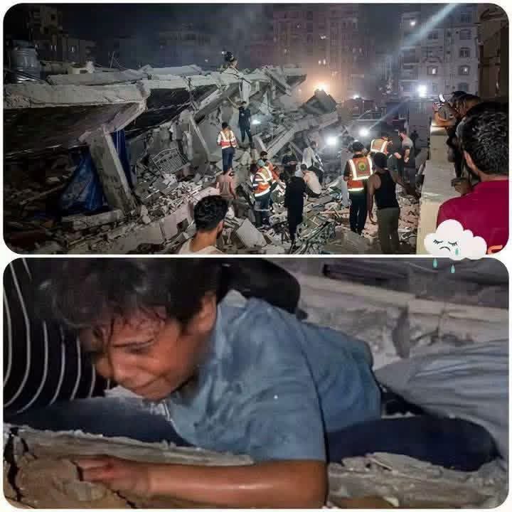 hasoonassi's tweet photo. الكثير لا يعرف أخبار غزة و الظلم الذي نتعرض له

هذه الليلة إنهار مبنى مقصوف على السكان و لازال عشرات الشهداء و المفقودين تحت المبنى

لعن الله الصامتين المتخاذلين https://t.co/W20pNvi3B3