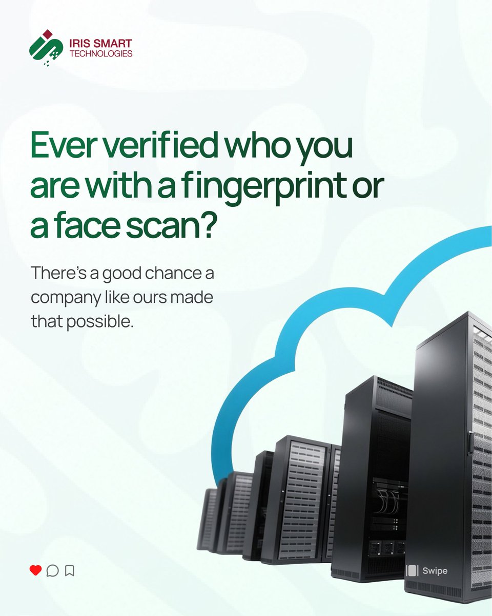 IrisSmartTech's tweet photo. You've probably interacted with technology we've worked on without knowing it.

Let us introduce ourselves.

A thread👇🏼👇🏼 https://t.co/Y8JPUbqzSr