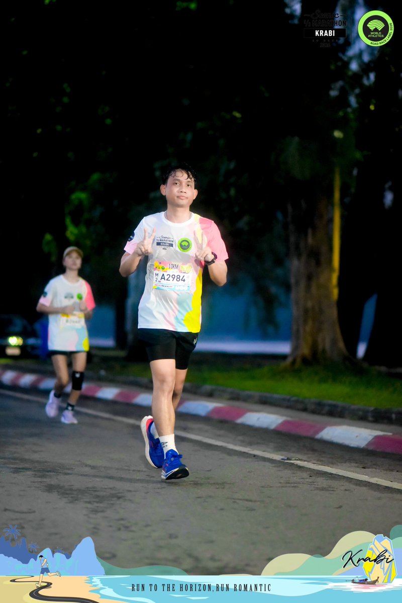 _nsb27_'s tweet photo. 10K 🏃🏽🔥 #SCENICHALFMARATHONKRABI2026 🌊 #กระบี่ #อ่าวนาง #วิ่ง https://t.co/A4rzl2O7fB