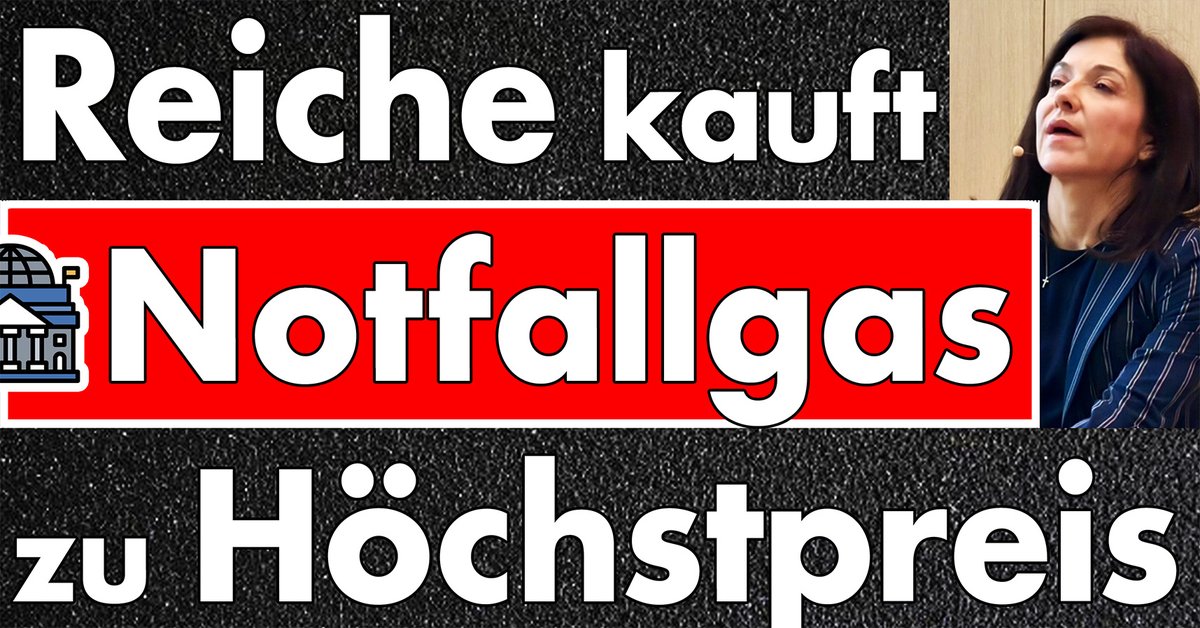 Politikmit_Kopf's tweet photo. Staat kauft heimlich #Erdgas! Sie haben uns ins Gesicht gelogen und kaufen zu Höchstpreisen ...
Videolink im Kommentar. #Gasspeicher #LNG @bnetza @Klaus_Mueller https://t.co/YdVF69Q4kM