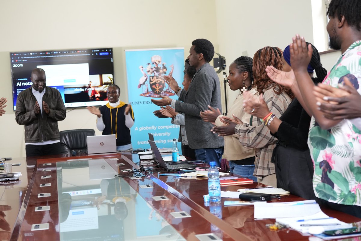 Gifty1790's tweet photo. A four-day mentorship program hosted by University of Nairobi in collaboration with the Kenya Scriptwritters Guild focusing on script writing , film budgeting and financing. #Amilab #KSG  @uonbi @UNCTVke https://t.co/zJCm9ua9IW