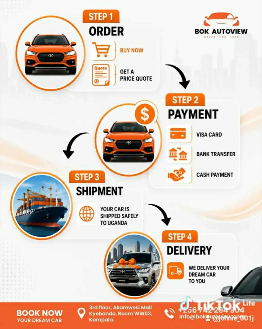 maserekaj's tweet photo. Start on Your Journey Today and Make it Happen.. Through Commitment, Determination and a Positive Winning Attitude;
Reach Out &amp; Cruise Quality From Japan, Germany, Uk, Korea, Singapore.. As You Import For Less;
+256702875301 Johnie! https://t.co/Hkonwf3tmQ