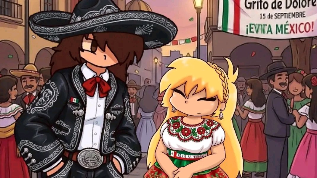 Mario2694180353's tweet photo. Obviamente se que ya pasó el 15 de septiembre pero nunca es tarde pa celebrar, una luna con traje tradicional aunque fue más con la ayuda de la IA jejej https://t.co/YxXyY0N37i