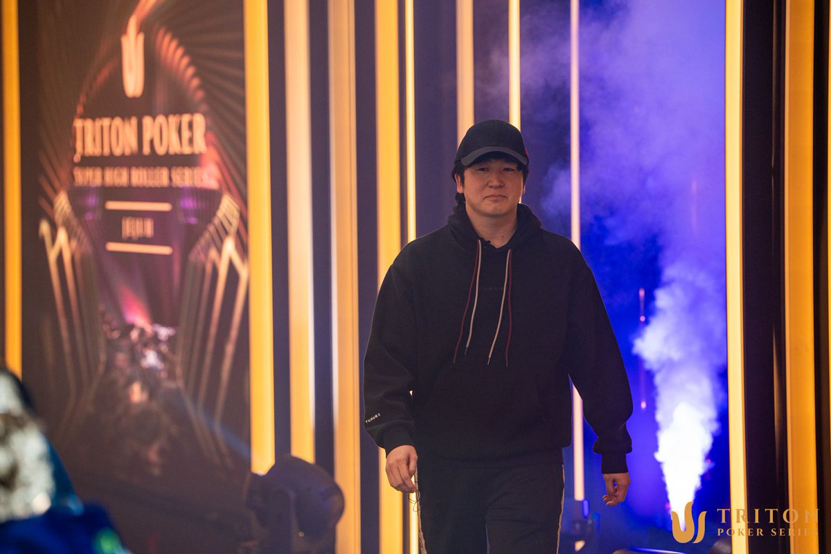 poker_ing's tweet photo. 【済州】Triton SHR Jeju
#12　$106,000　NLH Main Event
Ryuta Nakaiさん　ファイナルテーブル進出

優勝　$4,145,000　～　$424,000

Photo: Triton Poker https://t.co/aY7EM7VayK
