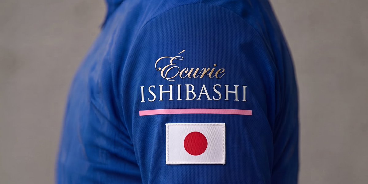 Tatsuking2203's tweet photo. メイショウタバル 凱旋門賞2026 石橋厩舎公式Riders  Jacket フランス🇫🇷遠征用version...

速乾性を重視したライダー（騎手仕様）の
石橋厩舎専用ジャケットになります。

TKDESIGNローンチ記念！第2弾！

メイショウタバルファンの皆様で、🇫🇷遠征よりこの特製ジャケットをひっそりと男女1名様にプレゼント致します。

ご希望のかたは、、、⬇️

①@Tatsuking2203  をフォローの上
②お好みのサイズ（S／M／ L／XL ／XXL）と、メッセージを書いて、、
③引用リツイート（リポスト）ください。

https://t.co/27TYLW01iC
TKDESIGN.official

メイショウタバル凱旋門賞記念として、色（カラー）は変わりますが、数量は限定での予約販売となります。　

#メイショウタバル #石橋守厩舎 #武豊騎手
#凱旋門賞2026 #競馬 #凱旋門賞 
#ローンチ記念 #TKDESIGN  #騎手