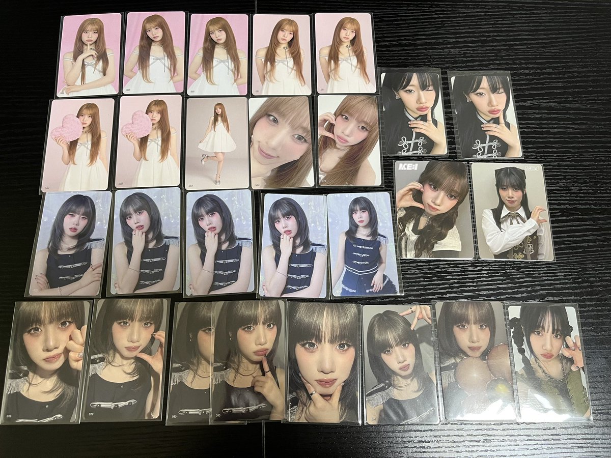 kk420517's tweet photo. ME:I 買取 

譲  画像1～
12.13枚目無償でお譲りできます

求  買取（PayPayのみ）

希望金額提示お願いいたします🙇‍♀️
郵送のみになります
お気軽にお声掛けください
 #ME_I交換   #ME_I買取 https://t.co/BrlanQiHC8