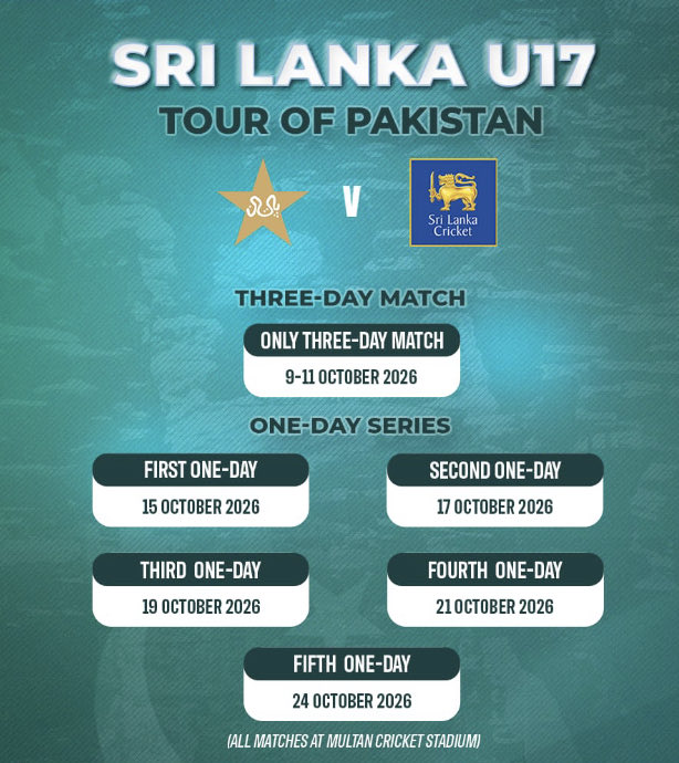 ZalmiTVPashto's tweet photo. سریلنکا اووه لس کلن اکتوبر په میاشت کې د پاکستان دوره کوي
Sri Lanka U 17 To Tour Pakistan in October 
#SL #Tour #Pakistan #ZalmiTvPashto https://t.co/gYqAOwaLiR