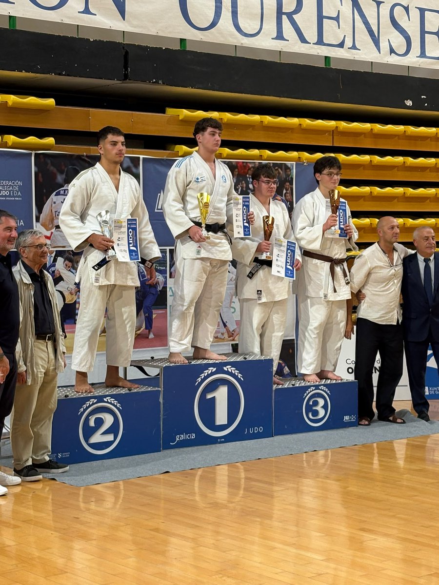 ConcellodeFene's tweet photo. 🥋O judoka fenés Pablo López Sanmartín vén de acadar unha medalla de bronce na Supercopa de España Junior, celebrada o pasado sábado en Ourense.
Parabéns, Pablo‼️
#concelleriadedeportesfene #fene #concellodefene https://t.co/bMuKkd0dYU