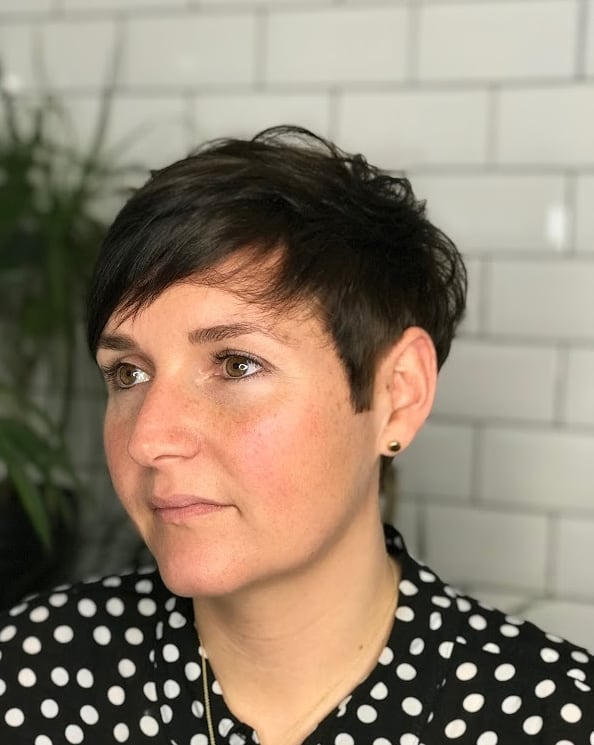 GiuseppeMoitlx's tweet photo. L U C Y | we pride ourselves on our exceptional cutting skills, we have a team of stylist who love to cut short hair.. It is so refreshing to see the short cut coming back into fashion. Our team are happy to consult with you beforehand if you are https://t.co/cVJonBnEE1