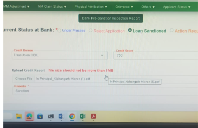 AbhasHalakhandi's tweet photo. Urgent guidance needed on PMEGP Portal.

The portal is presently not accepting new applications, but banks are also facing difficulty in generating sanction letters for cases already approved by the District Industries Centre (DIC).

As a result, the entrepreneur is unable to proceed with the required training and subsequent formalities, despite the case having already been approved.

Request @minmsme @kvicindia @bankofbaroda  and concerned authorities to please help and allow the entrepreneur to proceed with training until the portal issue is resolved.

The applicant is facing considerable difficulty solely due to the portal-related issue.

Facing issues from around 2 months. Please see if any professional can help

#PMEGP #MSME #KVIC