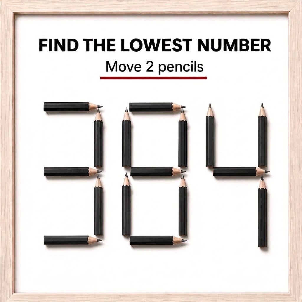 ElizabethE9107's tweet photo. Let's see who get this correct by moving 2 pensils 😔 https://t.co/tVTG6FkbTO