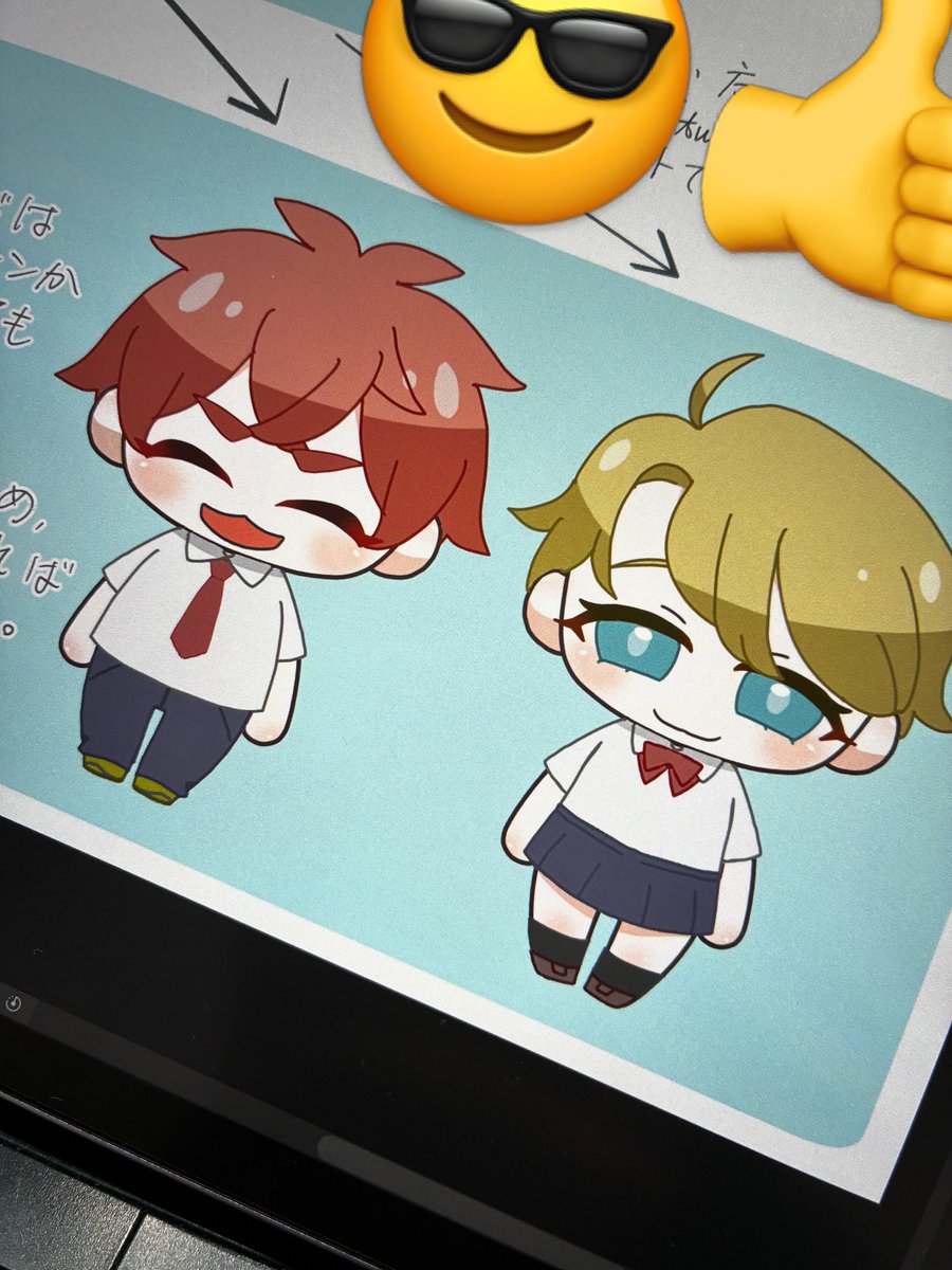 digilumi_nc's tweet photo. 職員が何かを描き描き中…🖊
今後何かに使う資料として使う予定です💓お楽しみに😎👍 https://t.co/79kLqQXZc7