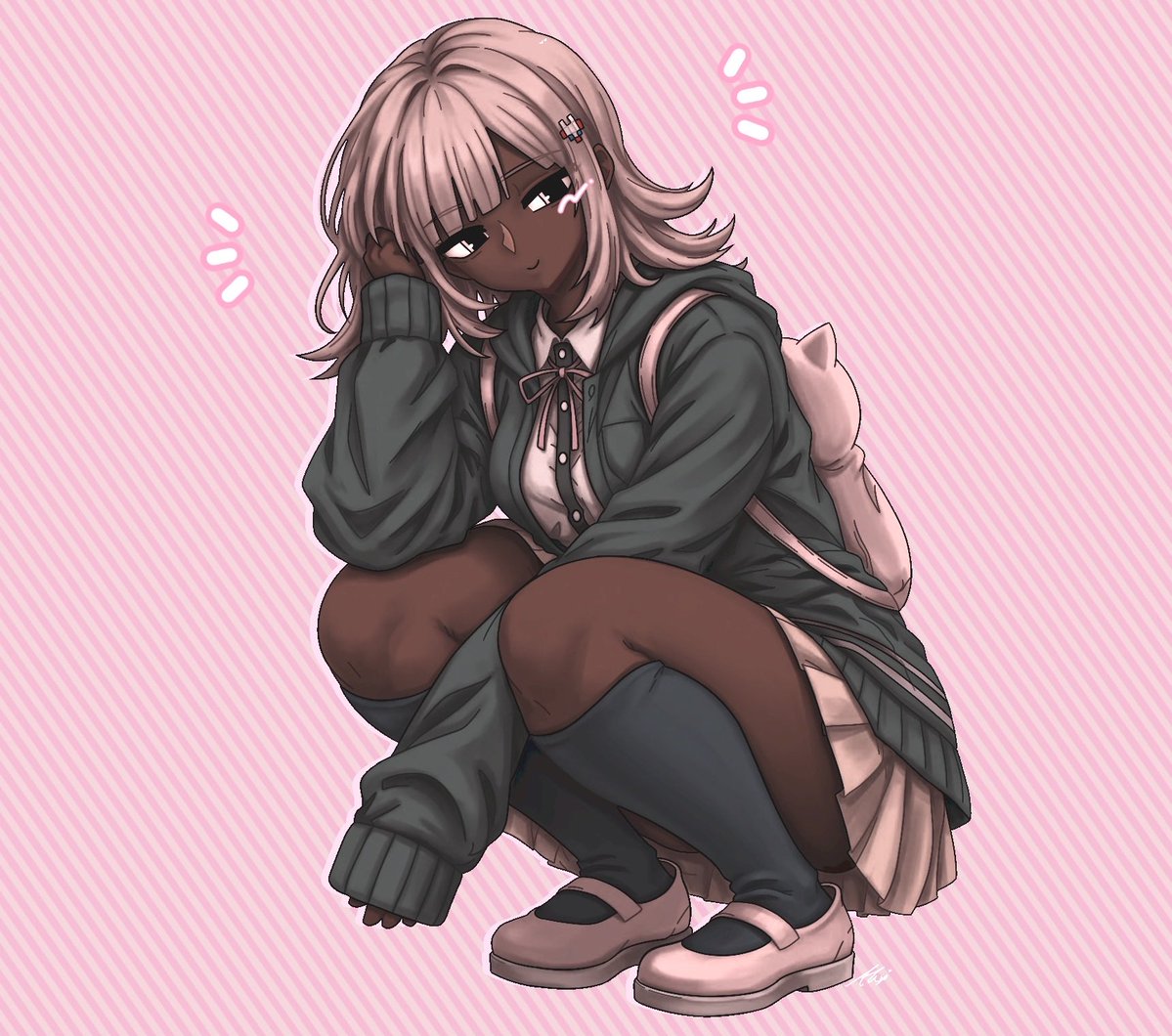 mikeymeww's tweet photo. ouuughhh my sweet daughter baby girl Why u so cute

#chiakinanami #danganronpa #sdr2 https://t.co/QoZKMm8Qd3