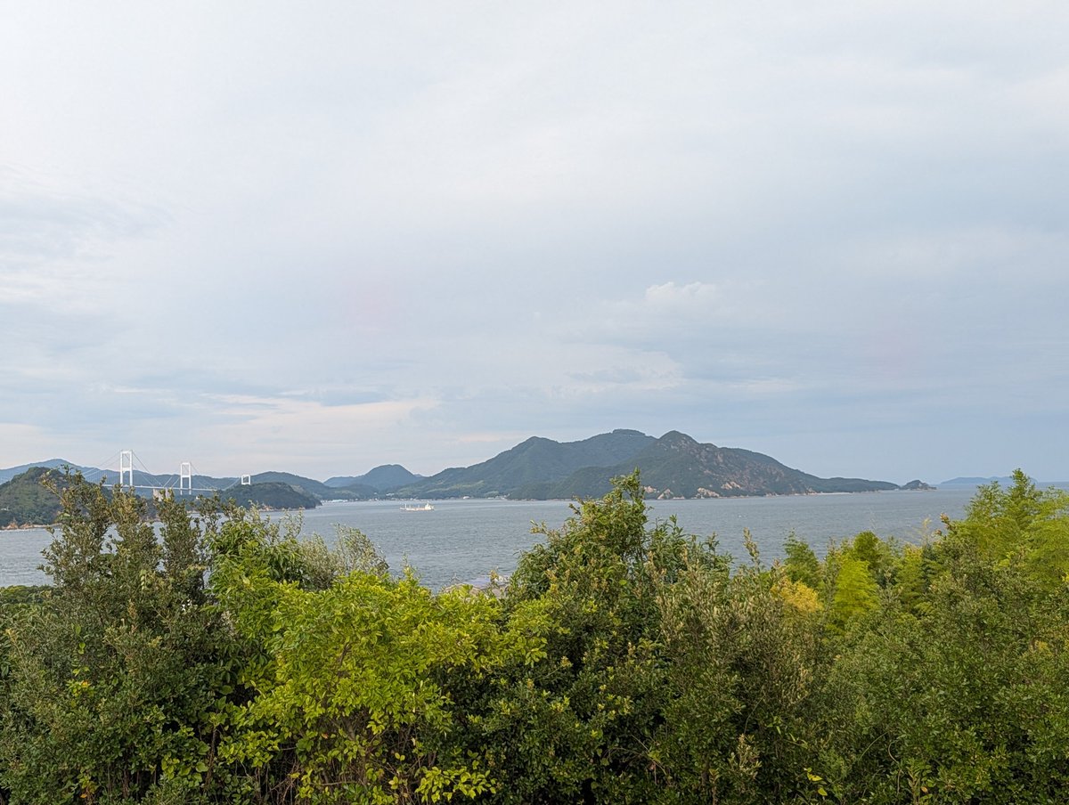 umeChaChitora's tweet photo. 来島海峡大橋🌉
#しまなみ海道　#来島海峡大橋　#四国　#風景 https://t.co/QapOLnOBtO