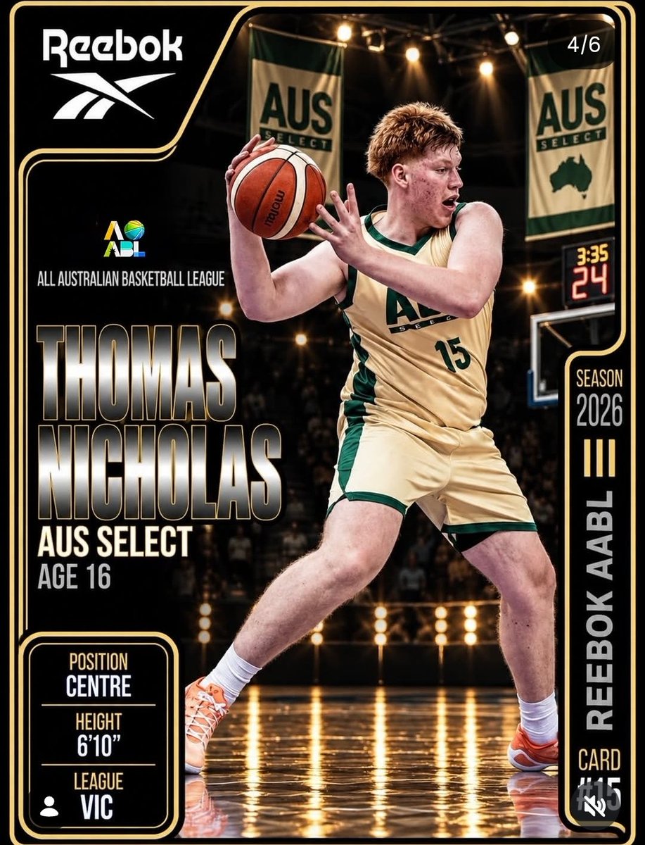 ThomasNich2009's tweet photo. Reebok AABL VIC Combine 23 - 24 September State Basketball Centre #aabl #ReebokAabl #VICbasketball #NextGenBasketball #prephoops https://t.co/uA6sz4vi3y