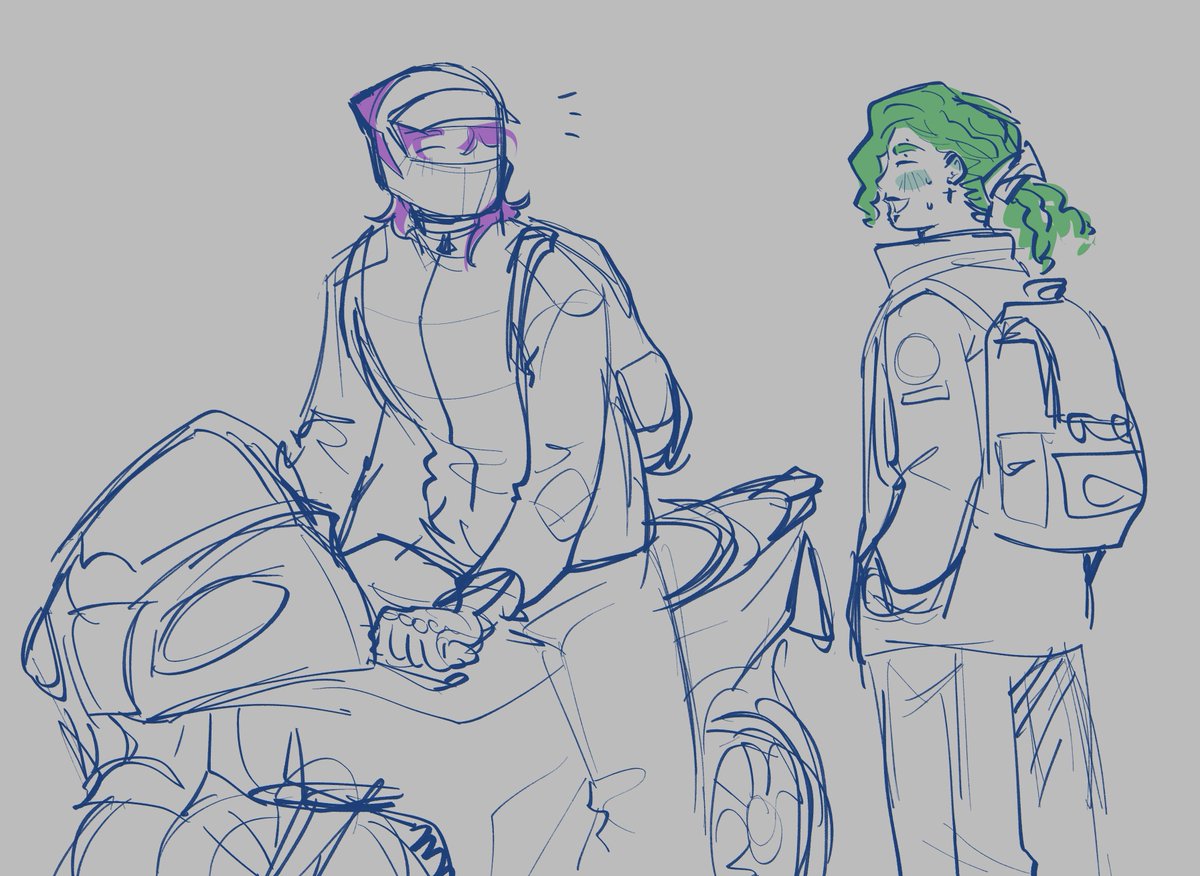 vilebeholding's tweet photo. I feel nothingbut pain having to draw the bike https://t.co/PWFzZprfeO