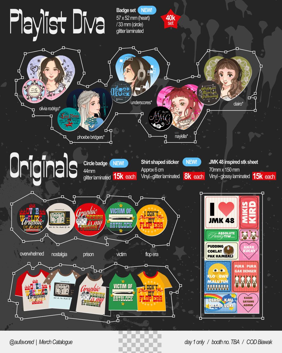 aufavored's tweet photo. ♡ &amp; ↻ is appreciated (^.^) 

aufavored's 
mail and pick up 
order catalogue for #CF23 𝄞⋆ ݁♪ .

📅 day one only
pre-order period: 16 September - 01 October
local mail order only

music artists, originals, aikatsu!, phantom busters, chainsawman (csm) (akiangel) 

QR &amp; link ⤵️ https://t.co/MxvVp1M9At