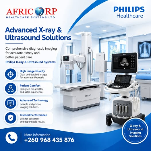 AfricorpL's tweet photo. X-Ray &amp; Ultrasound Machines by Africorp
Equip your healthcare facility with advanced X-ray and ultrasound systems designed for clear imaging, reliable performance, and efficient diagnostics. 📷
📷 Contact Africorp: 0968 435 876 https://t.co/DXUquZWrKe