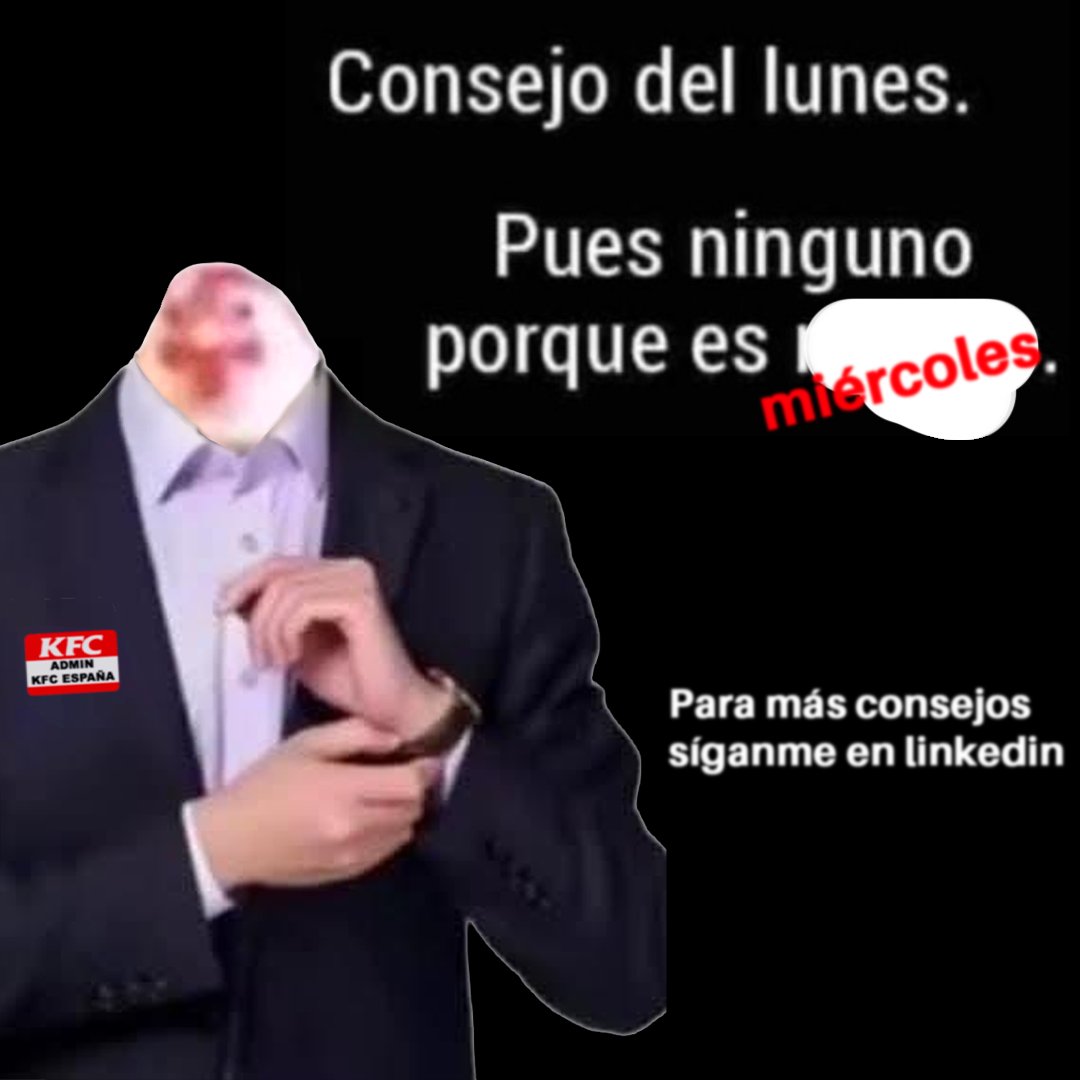 KFC_ES's tweet photo. mentalidad de gallo de pelea https://t.co/LbblAkocJ1