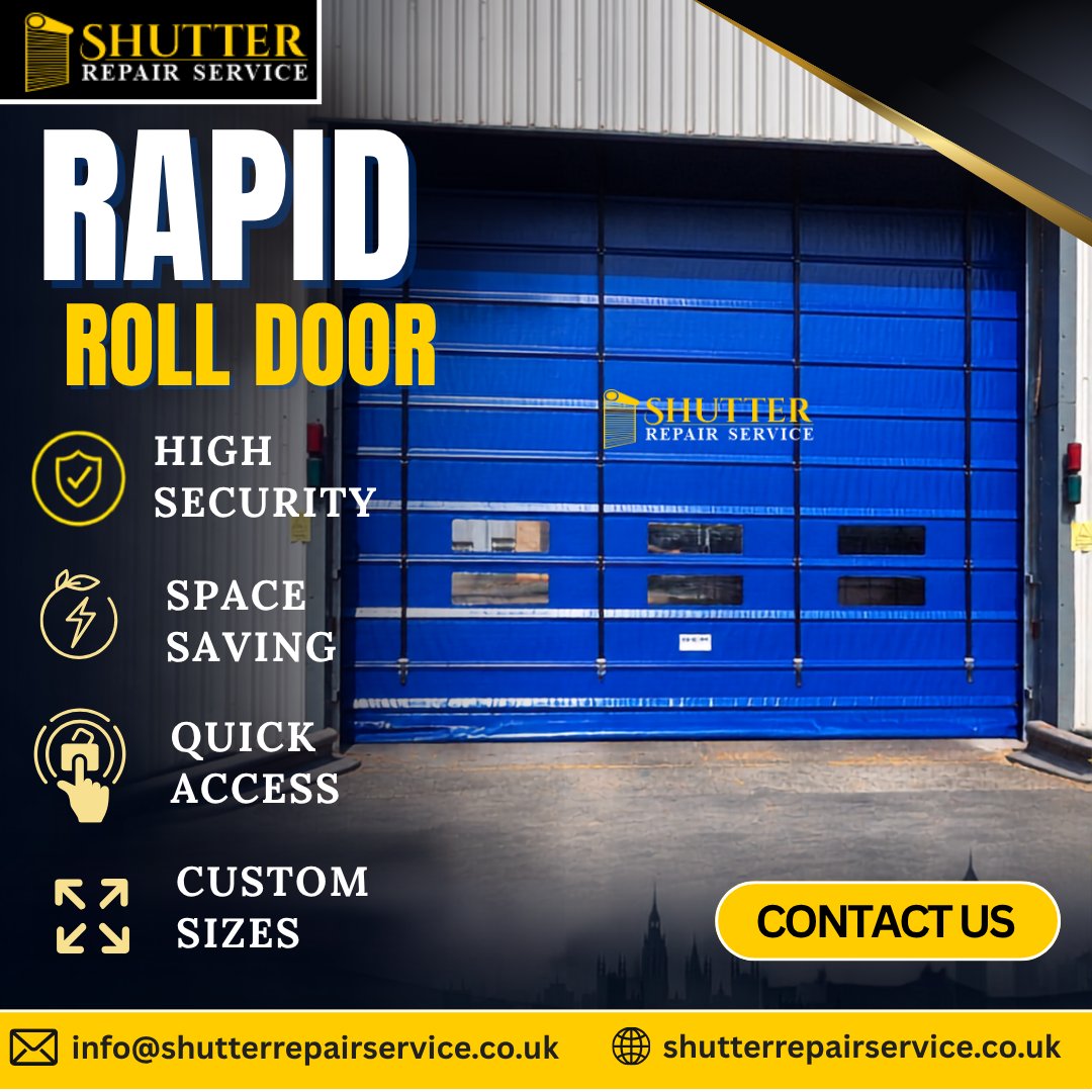 ShutterService's tweet photo. 👉High performance Rapid Roll Door systems deliver fast operation improved workflow and efficient access for commercial facilities requiring reliable performance and professional installation!⚡🚪
#RapidRollDoor #FastAccess #EfficientOperation
👉Website: https://t.co/WsZ9PyfbjT https://t.co/0dlRGKN4yK