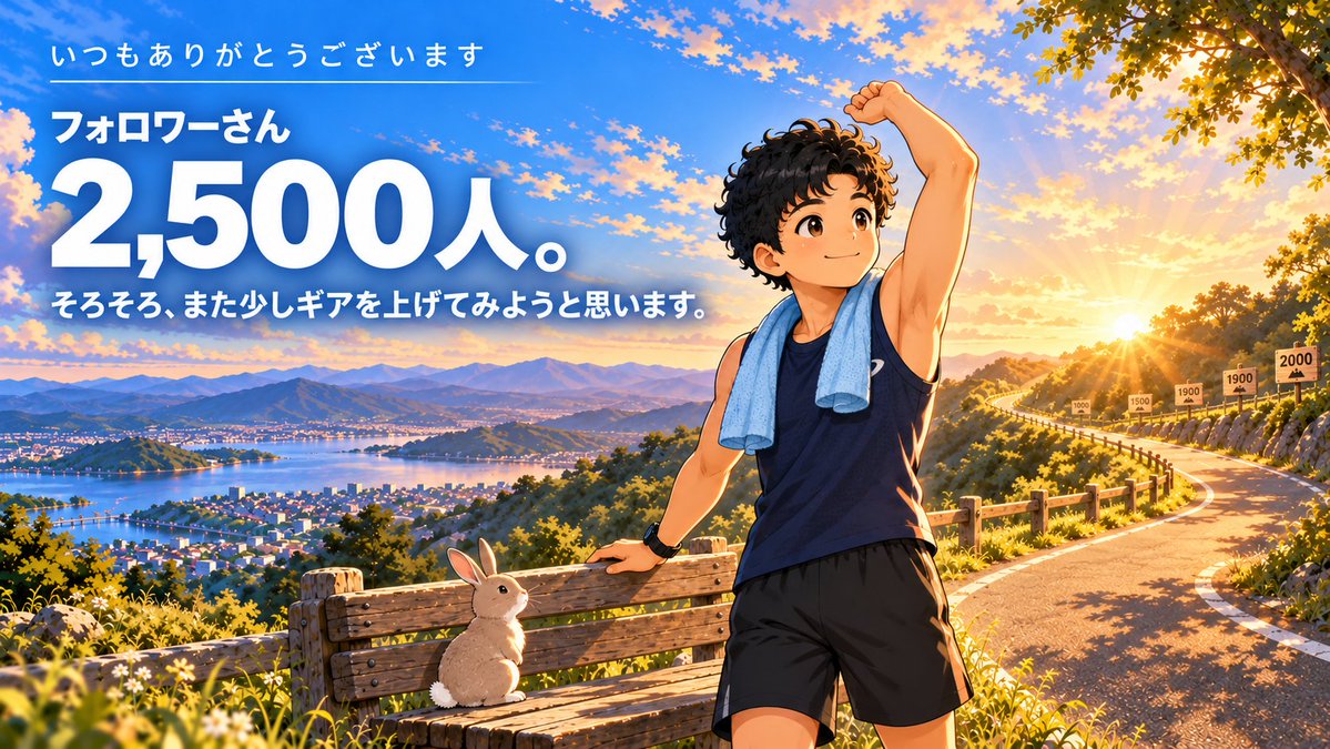 ceeecf's tweet photo. フォロワーさん2,500人になりました🎉✨

「いつも読んでます」
「参考になります」
そう言ってもらえる言葉が、思っていた以上に力になるんだと、最近よく実感します💡

決算を読んで、企業を調べて、考えたことを書く📚

地味な繰り返しですが、それを見てくれる人が2,500人もいると思うと、なんだか背筋が伸びます😊

これからも自分のペースで、少しずつ前に進みながら🏃‍♂️
また少し発信の幅も広げていけたらと思っています🌱✨

決算も企業分析も、日常のことも🍀
これからも自分らしく続けていきます🐰
引き続きよろしくお願いします🙏✨