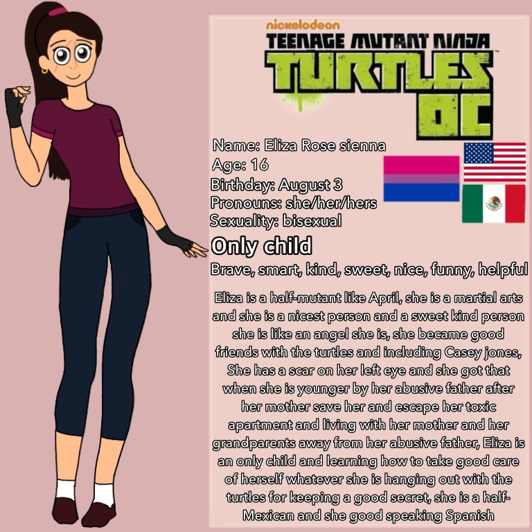 angel_emma41870's tweet photo. Meet Eliza Rose Sienna💕 my Tmnt 2012 oc!✨
#oc #Tmntoc #newoc https://t.co/GWuEX7iZ5U