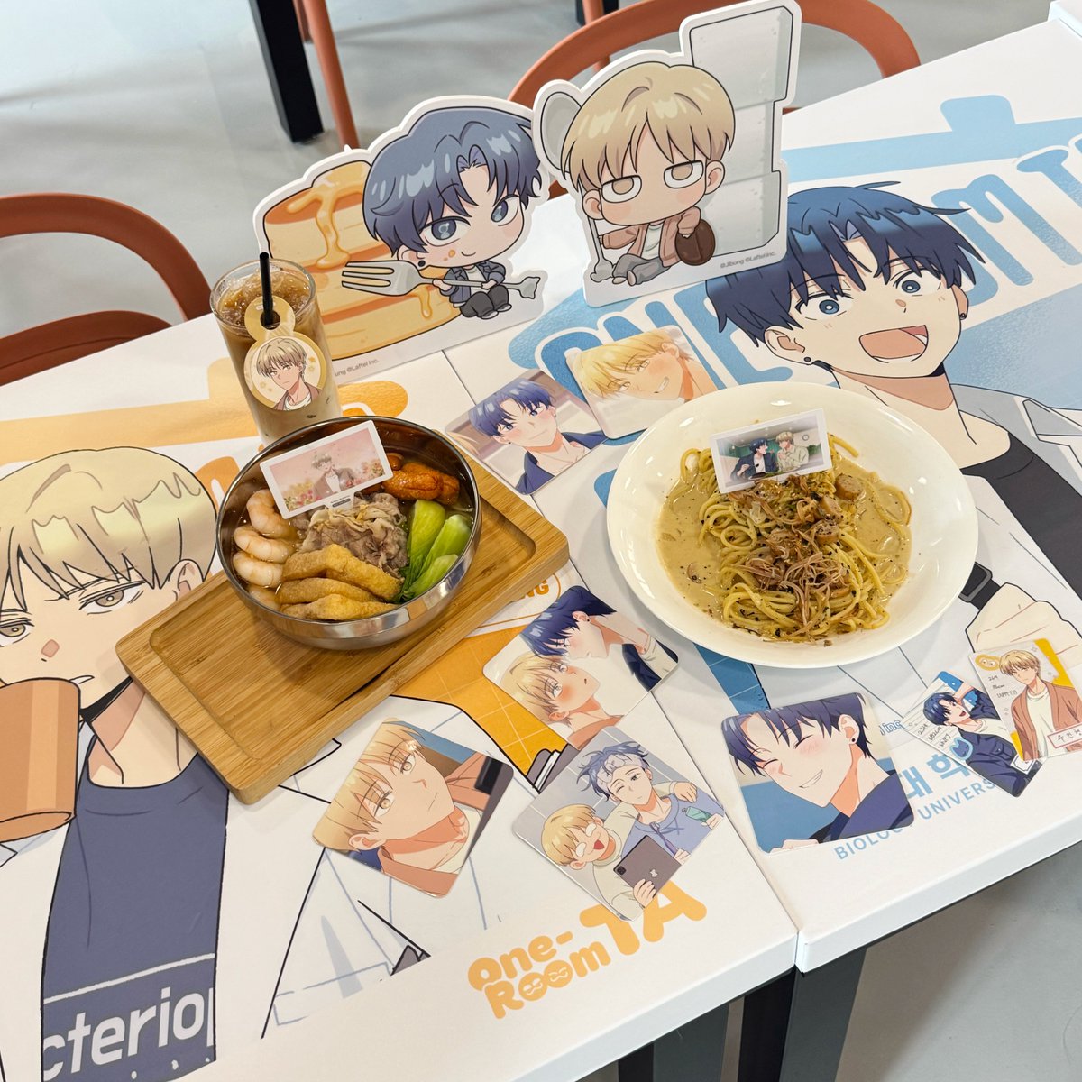 anipluscafesg's tweet photo. ☺️☺️

One-room TA X ANIPLUS collaboration café is ongoing now! You definitely should visit 😋

#OneRoomTA #원룸조교님 https://t.co/4WqOBidAwS