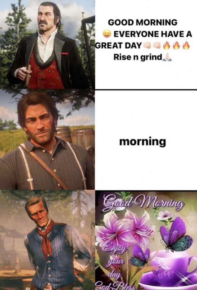 hikaqtt's tweet photo. good morning arthur morgan nation!! https://t.co/2ic5uFCWQZ