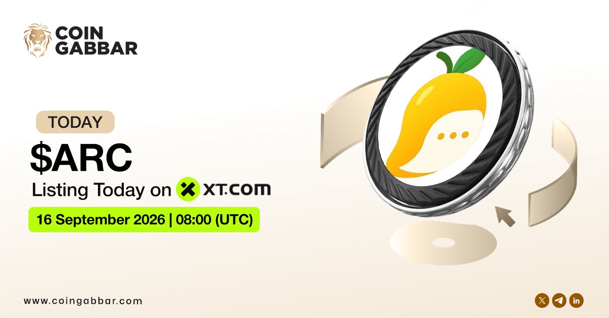 coin_gabbar_'s tweet photo. Today Listing Alert
MONGRAM ( $ARC ) is set to go live on XTCOM Exchange
To More Details - https://t.co/F7ibHqw5t8
ㆍDate - SEP 16, 2026
ㆍTime - 08:00 UTC
ㆍPair - ARC/USDT
⚠️ Always DYOR before trading
#CoinGabbar #Lisiting #MONGRAM #XTCOMExchange #ARC #CryptoCommunity @XTexchange @XTexchangeCN