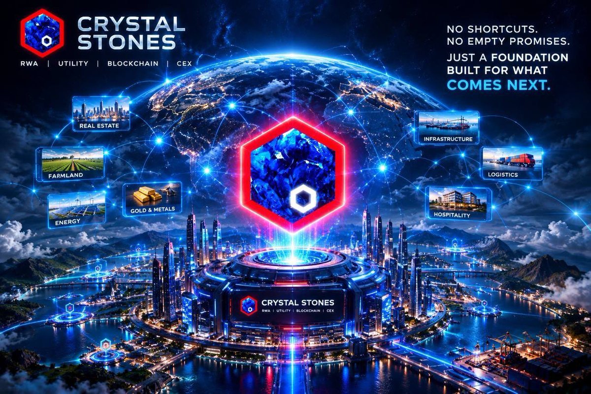 webthreespider's tweet photo. @Psycho10x Some projects focus on hype.
Others focus on building narratives that last.

@crystalstones01 is aiming at a bigger vision — merging natural resources with blockchain technology to create long-term utility.

CA: 0xe252FCb1Aa2E0876E9B5f3eD1e15B9b4d11A0b00 https://t.co/tdcwjK0MQL