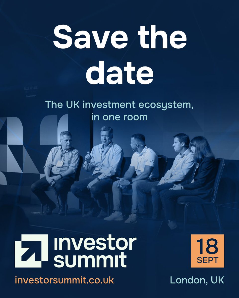 ShareSocUK's tweet photo. There’s still time to get your ticket for @_investorsummit 2026.

Join us on Friday 18 September at The Brewery, City of London for a full day of insights, discussion and debate, with speakers including fund managers, the London Stock Exchange, the FCA and the Shadow Chancellor.

Save £15 with code SHARESOC at checkout.
🎟️ https://t.co/AZGZDNq8sx