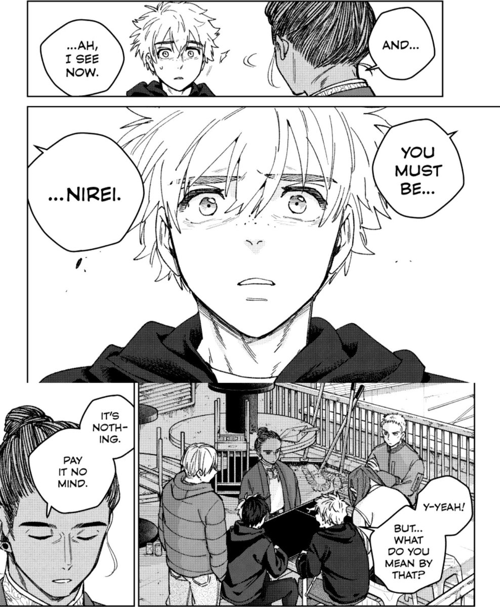 IshigAgiri's tweet photo. I can totally picture Sun Fei asking Rakta to stay calm and gentle with Nirei-kun to spare him that implies he must have really opened up about it... 🫠👌🏻/**The way Rakta acts towards Nirei-kun reminds me of that..*🥺* #Wb229 #Suonirei https://t.co/SR2DqdtiDx