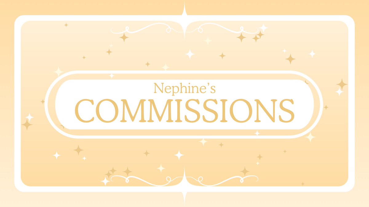 NephineOphelia's tweet photo. ✦•┈๑⋅⋯ 𝐂𝐨𝐦𝐦𝐢𝐬𝐬𝐢𝐨𝐧𝐬 ⋯⋅๑┈•✦ https://t.co/XSfKVD6Y0F