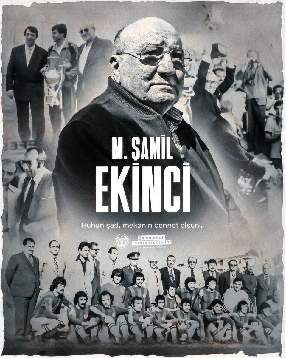 uniggresmi's tweet photo. 5 yıllık başkanlığı döneminde kulübümüze 4 lig şampiyonluğu, 2 Türkiye Kupası, 5 Cumhurbaşkanlığı Kupası ve 2 Başbakanlık Kupası kazandıran; efsane başkanımız Mustafa Şamil Ekinci’yi saygı ve rahmetle anıyoruz.

Ruhu şad, mekânı cennet olsun. https://t.co/huKqZaLqFO