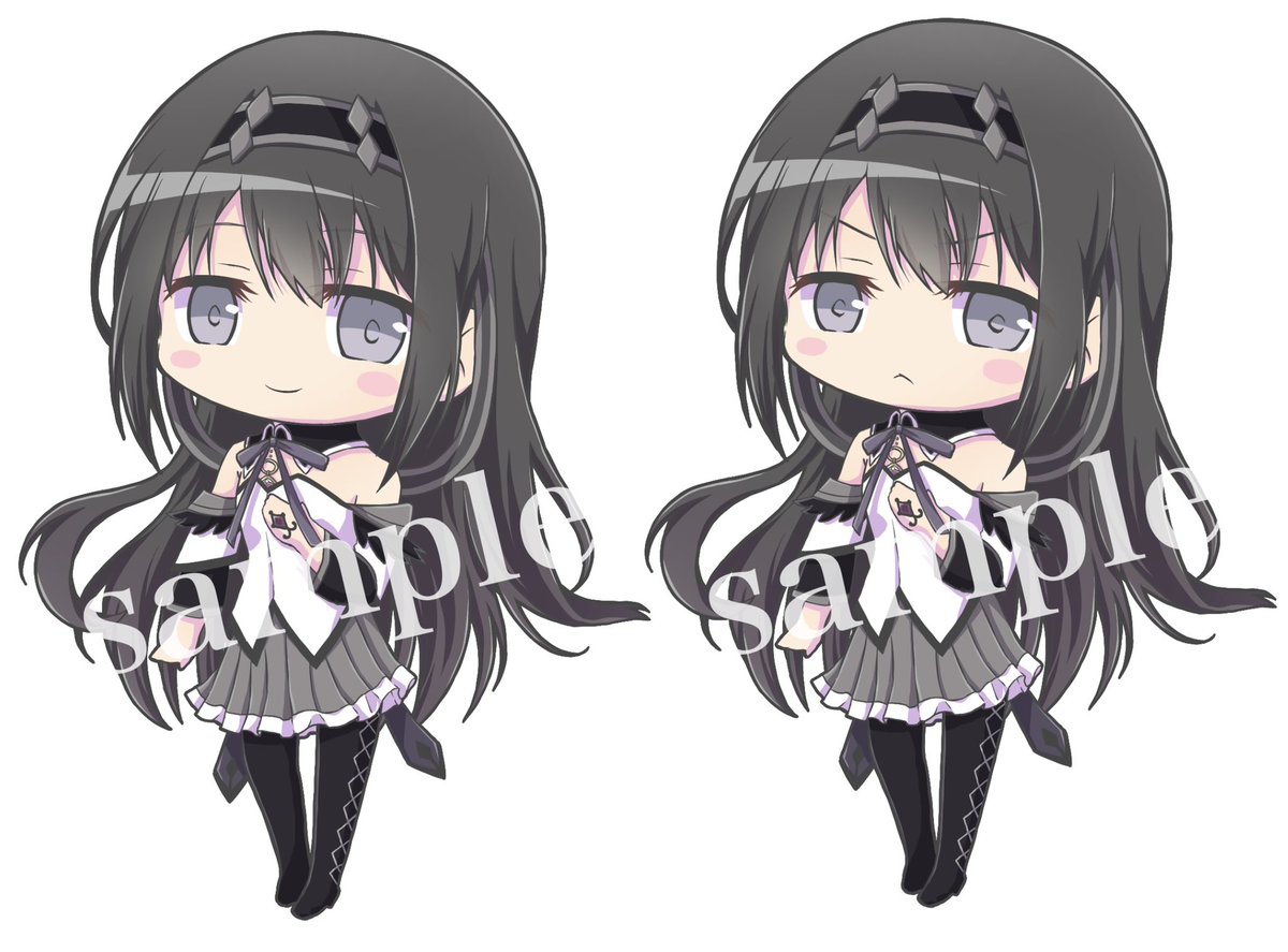 暁美ほむら 「廻天ほむらちゃんアクキー予定」|かれん@プリレコ10