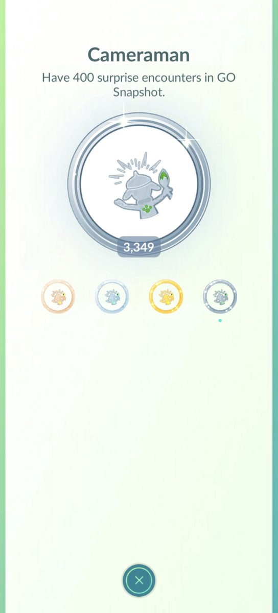 PgPoring's tweet photo. 3,300+ snapshot encounters and zero Hundo... Got this one from a trade😅
#PokemonGo #PokemonGoSnapshot https://t.co/IoXFPGGiEa
