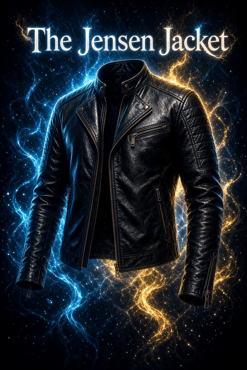 TheJensenJacket's tweet photo. Did you know ? 

The signature Jensen Jacket was sold at auction on July 17, 2026, for almost a million dollars. 

Have a read👇

https://t.co/CDNY4q4kH3

$NVDA $JACKET https://t.co/atay8P7pJx