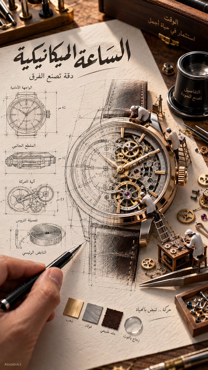 alotaibiai3's tweet photo. تخيل فكرتك تبدأ كـ Sketch على ورق… ثم تتحول أمامك إلى واقع! 

هذا #البرومبت يحوّل أي موضوع من مخطط مرسوم يدويًا إلى عالم ثلاثي الأبعاد بتفاصيل مذهلة.

غيّر فقط [الموضوع] وشوف النتيجة

#البرومبت في الرد الأول

تطبيق للبرومبت 👇👇 https://t.co/x5dBGbNtRM