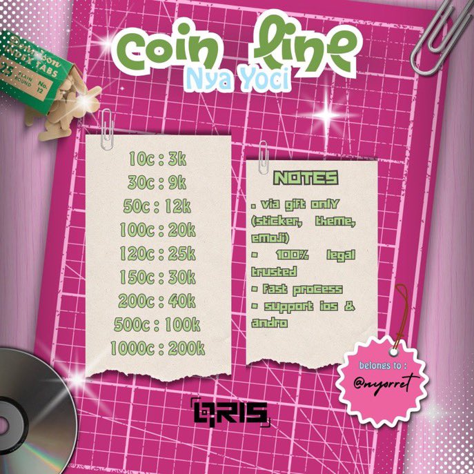 dancoiw's tweet photo. ૮꒰ ˶ ༝ •˶꒱ა  Ꮒı —— Ꮒı  .ᐟ ♡ αku  reαdy  coin  koin  line,  theme  temα
emoji  line  viα  gift ! 1OO% terpercαyα &amp; sαtset . . . 🎀

⤿ ☎️ contact 
❤︎ DM here :: @nyorret 
❤︎ whatsapp :: https://t.co/V6Ft57RjL5 https://t.co/uclcgWYnoq