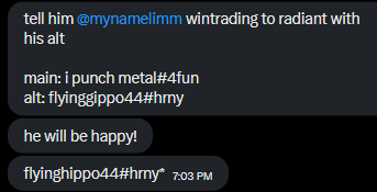 Sam1v9_'s tweet photo. @mynamelimm pedo and wintrader? https://t.co/UxFopaa3xd