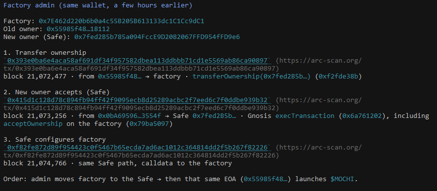 catwispy's tweet photo. There seems to be some confusion, but guys, US AI and check the chain yourself

0x9f367725848793152175ff077e885a32430dfaa7 https://t.co/8z9CPVpSHL