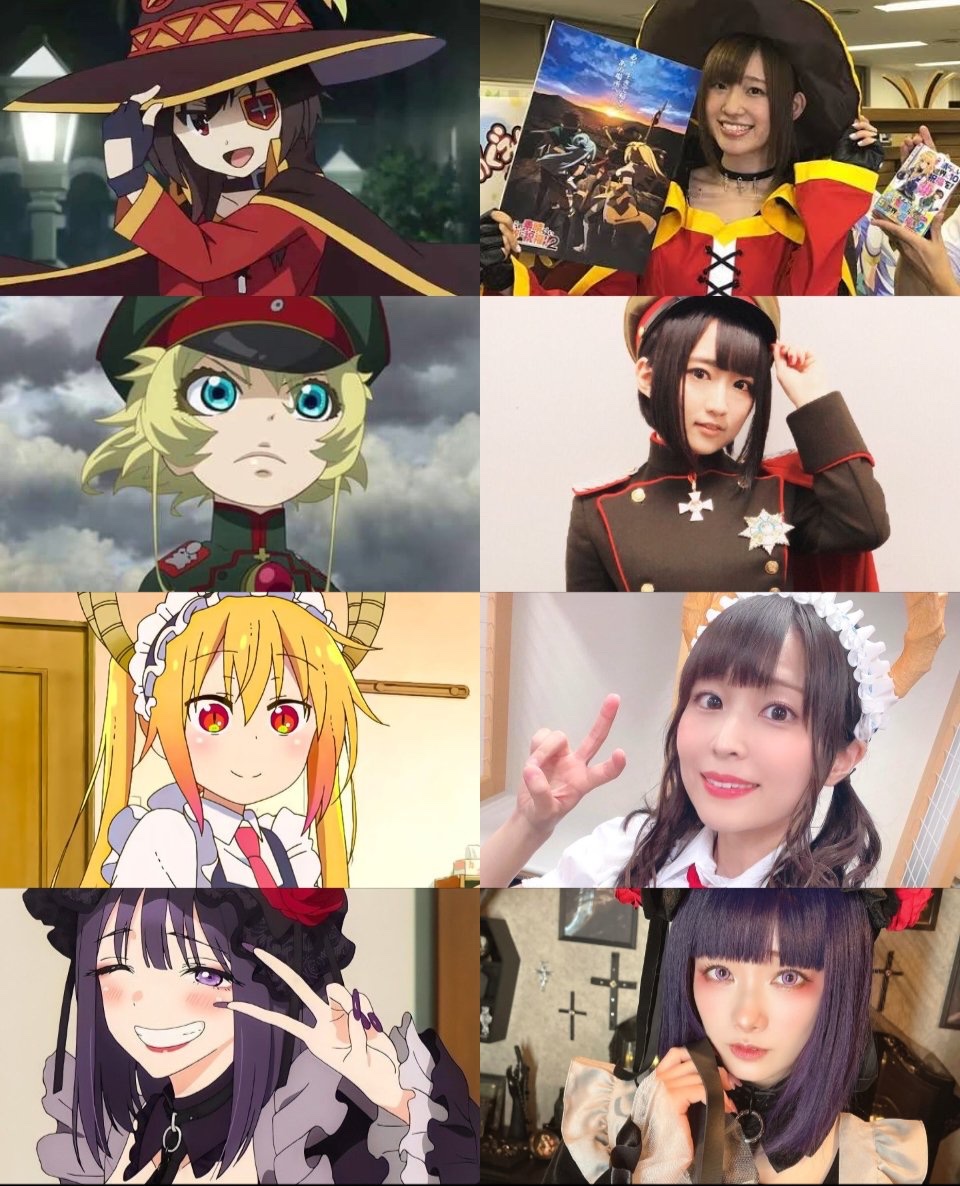 yamamu28's tweet photo. ←アニメ
　　　　→声優 https://t.co/pYZpZYqcqc