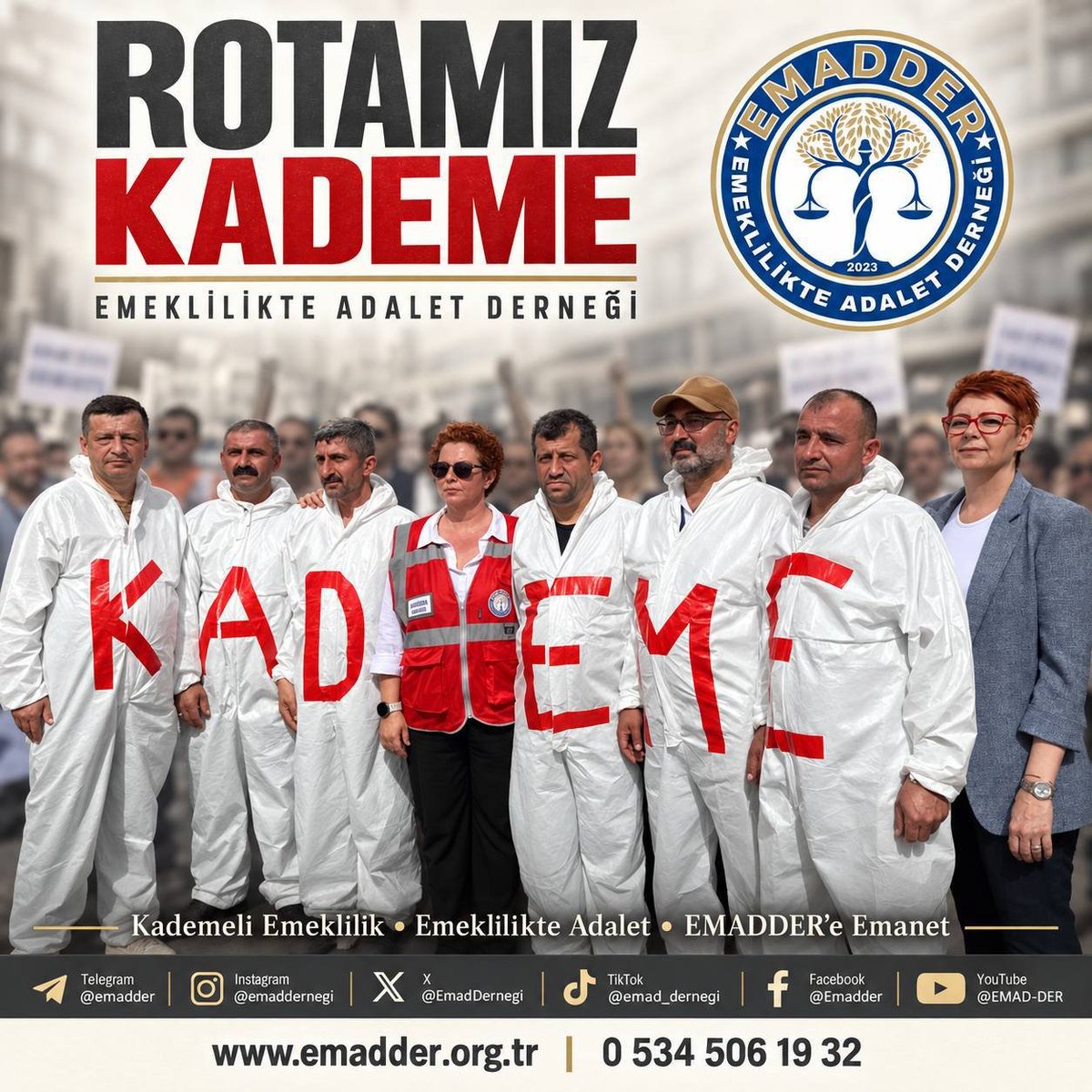 sakarsakaa's tweet photo. @mihribanugurluu @EmadDernegi Hedef belli.
Rotamız kademe.
@EmadDernegi
#RotamızKademe https://t.co/jWzcLywtXM