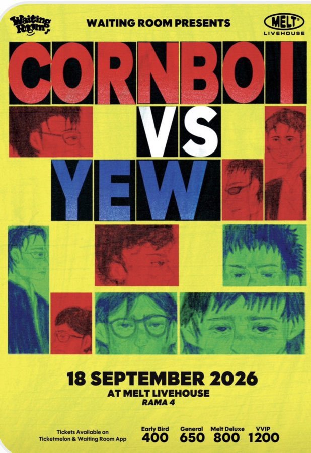 fnonsensesss's tweet photo. หาบัตรวันศุกร์นี้ราคา early หรือใครขาย deluxe ราคาลดคุยกันก่อนได้ค่ะ
#yew #cornboi #meltlivehouse https://t.co/iy9Q7YumGZ