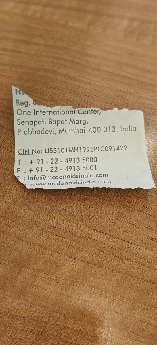 aijazz4u's tweet photo. @McDonalds @mcdonaldsindia 
Mcd never gives invoice copy ,always there system is not working,printer is not working,no network.
@consum https://t.co/SV5ibPaClE