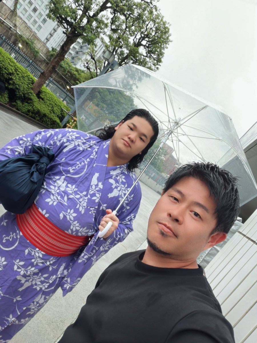 shin3shingo's tweet photo. 高原さんと若雅さん
共に連勝！
#二子山部屋 https://t.co/yg9TPE4M2w