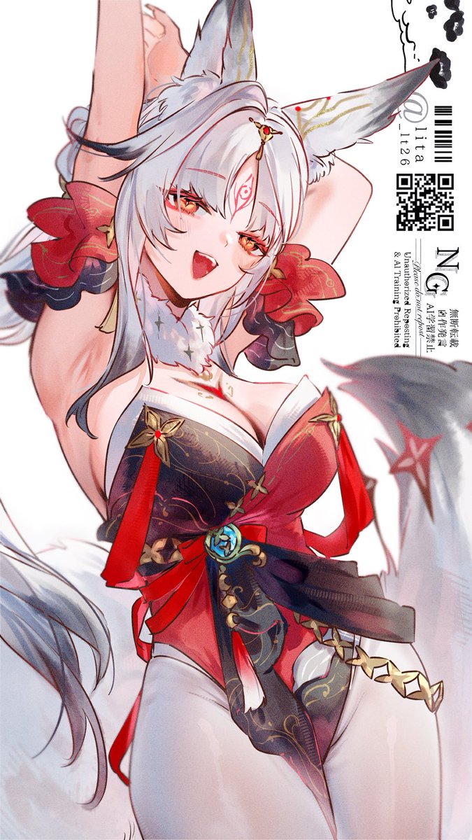 _lt26's tweet photo. バニー(？)な心さん…🤘🦊🤘
#WuWaFanart  #鳴潮コレクション https://t.co/WsDnZq6djz