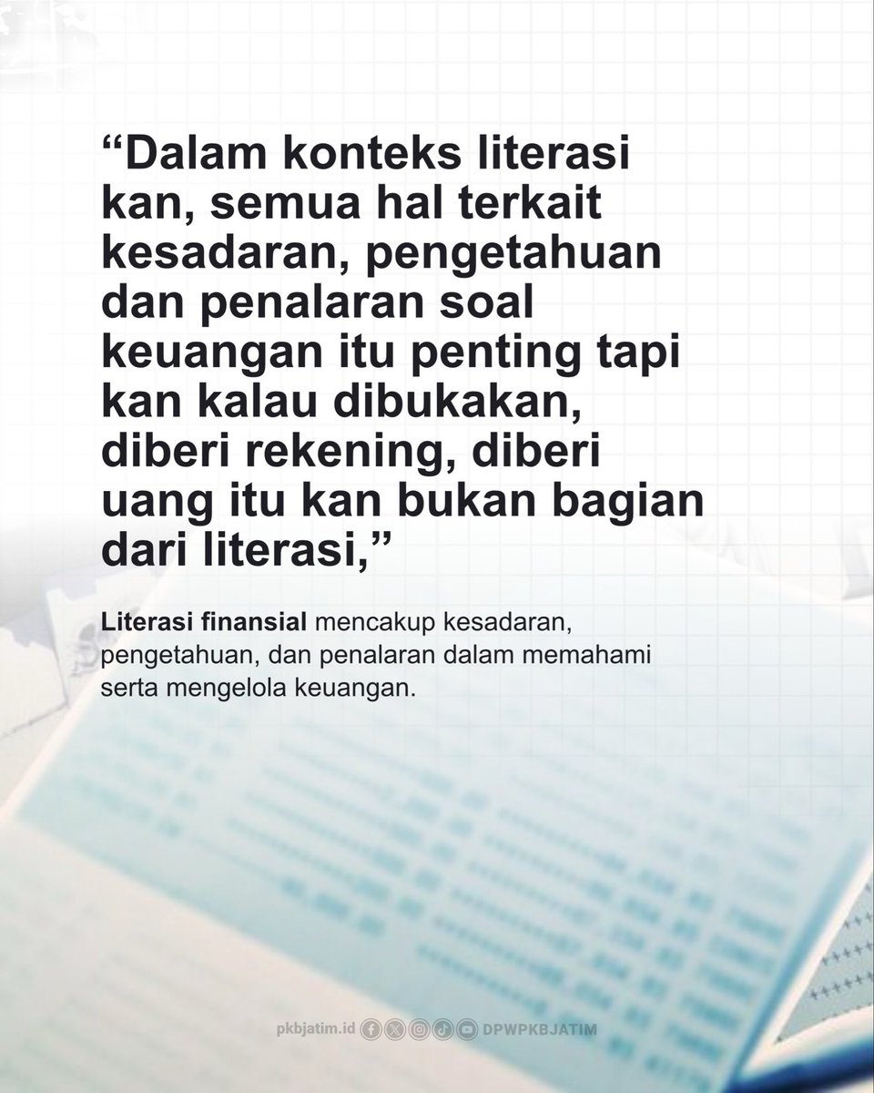 dpwpkbjatim_'s tweet photo. REKENING MASSAL, PRIVASI DATA JADI SOROTAN! ๐
Hasanuddin Wahid menyoroti pentingnya perlindungan data pribadi dalam program pembukaan rekening massal bagi warga usia 17 tahun ke atas.
#PKB #PKBJATIM #DpwPKBJatim #FraksiPKB https://t.co/9B4jy4i4t7