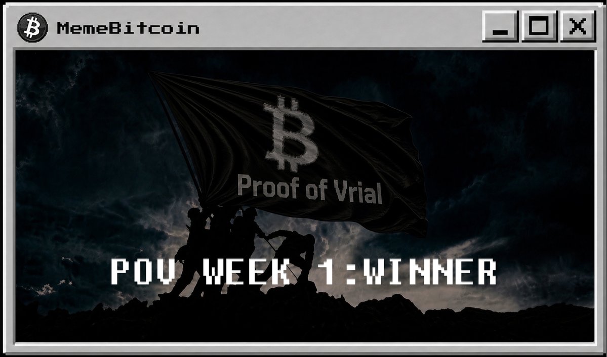 1096361BTC's tweet photo. Thank you to everyone participating in the POV campaign to spread the 1,096,361 Vision.

Announcing the 22 selected emblem winners from POV Week 1.

@yyds123888 @Crypto_He @Counselor_Ayo   @zhuren1992 @DGroup_Official @DGroup_Official @cv_alphas @AnhDaDen811 @evrendag1284 @superpobe @jul56502344 @DivinetheeIcon9 @cl_samm @PoPi66002146 @BeyonderTR @donglaochoicoin @pillzadewale @ariell_xyz @Mechsjoke @yaoyaogm @ShahFilsoof @ShahFilsoof @Chukwuebuk70752 @Mr_V3NOMMM

Please keep making the 1,096,361 vision go viral.

Emblems obtained through this POV can be acquired multiple times.